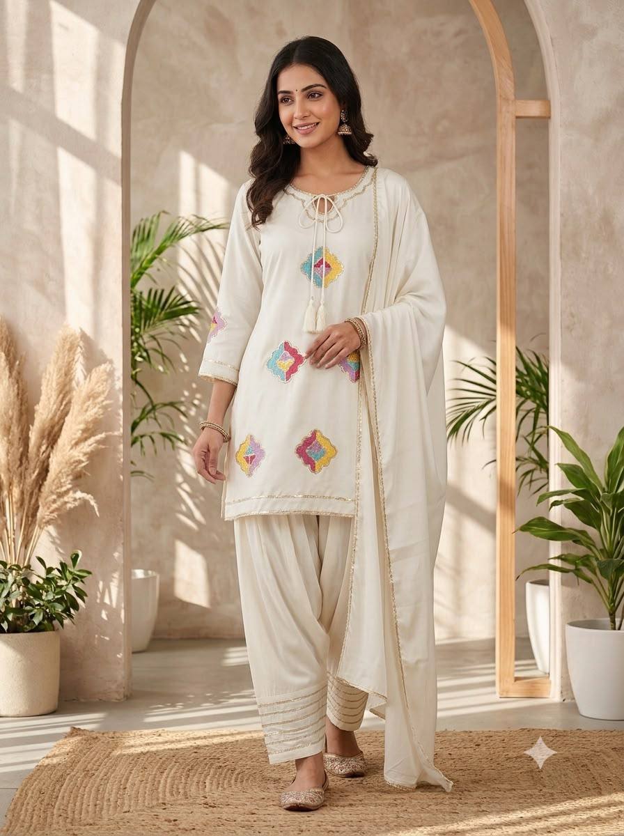 PREMIUM-FERTIGANZUG-SET AUS ANARKALI