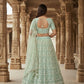 Net Multi Sequence embroidery Lehenga