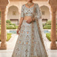 Launching 4 Meter Flared Premium Satin Silk Lehenga