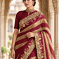 Designer Party Wear Salsa Silk Saree