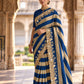 Designer Party Wear Salsa Silk Saree