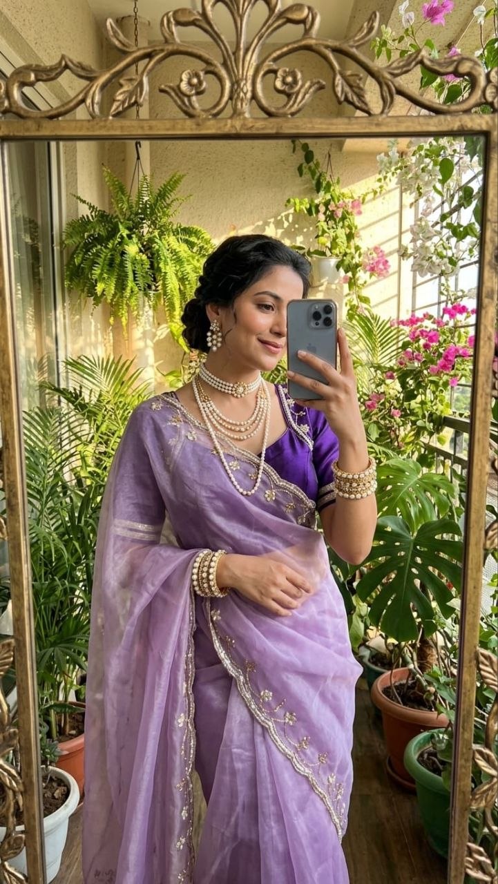 Very Soft nd Elegant Rich look Rimzim Silk Saree