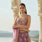 Fandy Zari Sequence & Embroidery Lehenga