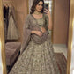 Faux georgette lehenga with heavy sequins zari Choli