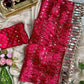 Very Soft and Elegant Rich look Original Japan Sartin Ajarak Print Saree