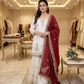 FANDY SILK SEQUENCE EMBROIDERY SARARA WITH DUPATTA