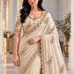 Designer Party Wear Fendy Satin Silk Saree