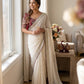 Soft Rangoli silk Beautiful Sequence embroidery work saree