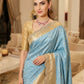 Wedding Wear Pure Kanjivarm Silk Beads Work Saree