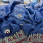 Premium two tone Space Silk Saree