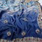 Premium two tone Space Silk Saree