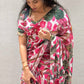 New Tebi silk with designer handwork saree