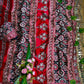 Very Soft and Elegant Rich look Original Japan Sartin Ajarak Print Saree