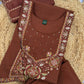 Marina Silk Multi Embroidery Thread With Hand Work Suit