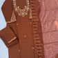 Marina Silk Multi Embroidery Thread With Hand Work Suit