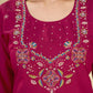 Marina Silk Multi Embroidery Thread With Hand Work Suit