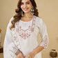 Marina Silk Multi Embroidery Thread With Hand Work Suit