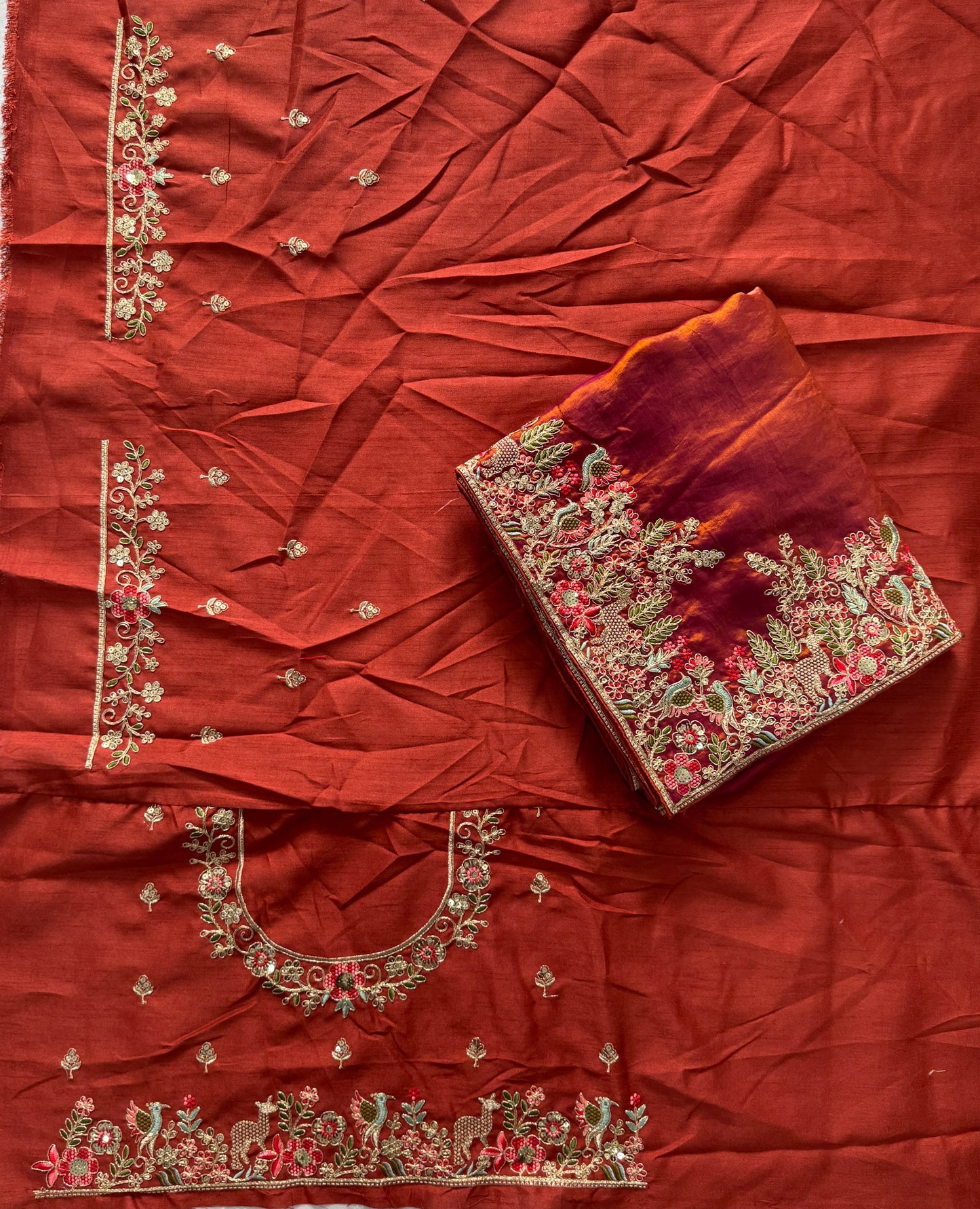 Party & Wedding Wear Soft Fendy Satin silk Saree