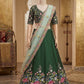 Launching 4 Meter Flared Premium Super Satin Silk Lehenga