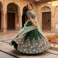 Launching 4 Meter Flared Premium Super Satin Silk Lehenga