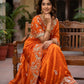 Fendy Sattin With C -pallu 3 mm sequence coding embroidery work saree