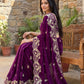 Fendy Sattin With C -pallu 3 mm sequence coding embroidery work saree