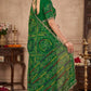Pure Fox Geogate With Beautiful Bandhani Print Saree