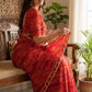 Pure Fox Geogate With Beautiful Bandhani Print Saree