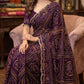 Pure Fox Geogate With Beautiful Bandhani Print Saree
