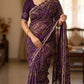 Pure Fox Geogate With Beautiful Bandhani Print Saree