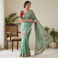 Pure Fandy Sattin Silk With Beautiful Original Rose Gold Beads Saree