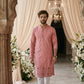 Traditional Wedding Collection Cotton Embroidery Work Men's Kurta