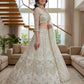 Butterfly Net Sequins and Codding Embroidery Work Lehenga
