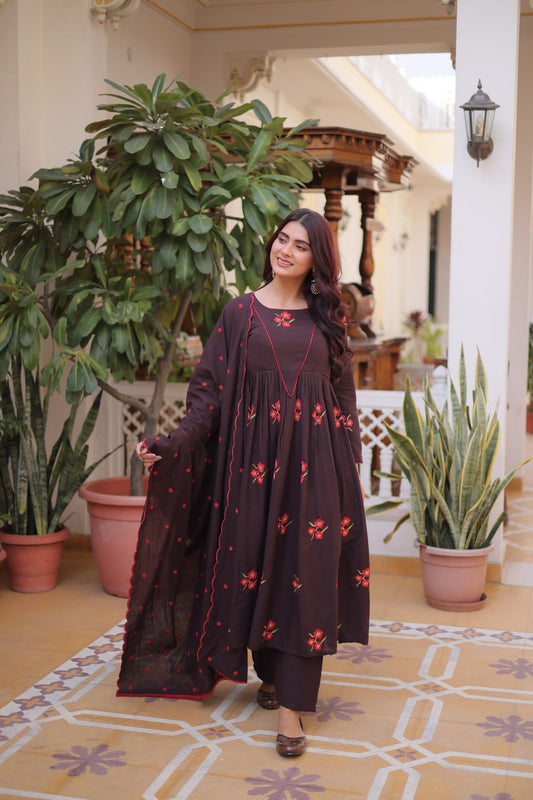 PREMIUM READYMADE KURTI WITH PANT & DUPATTA SET