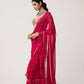 NEW BOLLYWOOD SUPERHIT DESIGN LAUNCHING SEQUINS CRUSH PLEATED SAREE