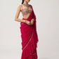 NEW BOLLYWOOD SUPERHIT DESIGN LAUNCHING SEQUINS CRUSH PLEATED SAREE