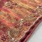 Wedding Wear Pure Kanjivarm Silk Beads Work Saree