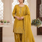 CHINON SEQUENCE EMBROIDERY WORK SUIT