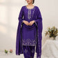 CHINON SEQUENCE EMBROIDERY WORK SUIT