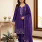 CHINON SEQUENCE EMBROIDERY WORK SUIT