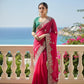 Party Wear Soft Fendy Chiffon silk Saree