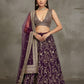 Georgette Zari Sequence Embroidery Lehenga Choli