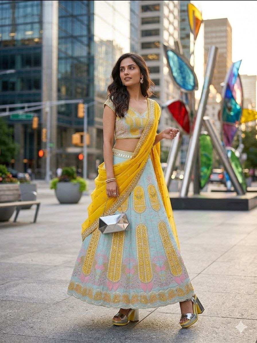 Presenting You Most Beautiful Latest Designer Lehenga Collection