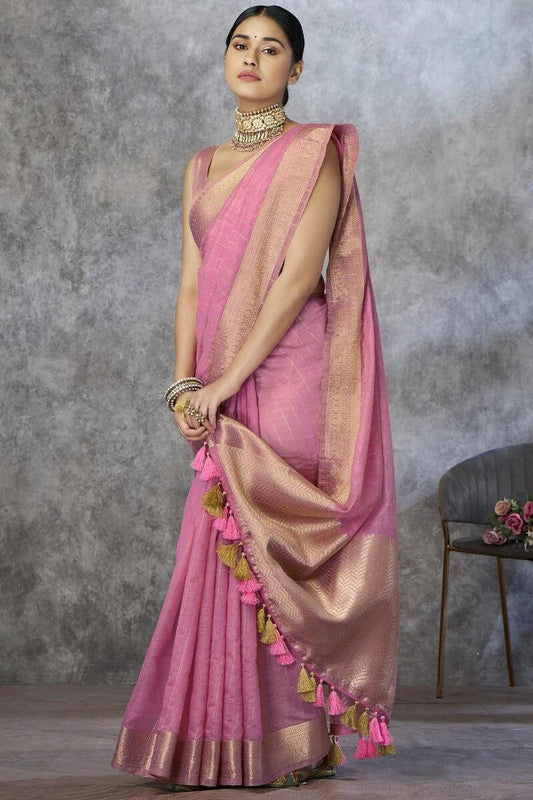 Pure cotton weaving Handloom saree