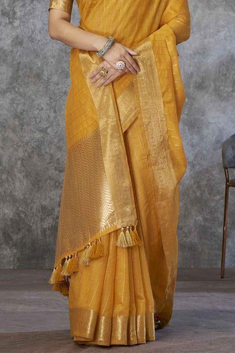 Pure cotton weaving Handloom saree