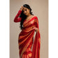 Space silk Blooming With jarkhan Work Saree