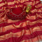 Space silk Blooming With jarkhan Work Saree