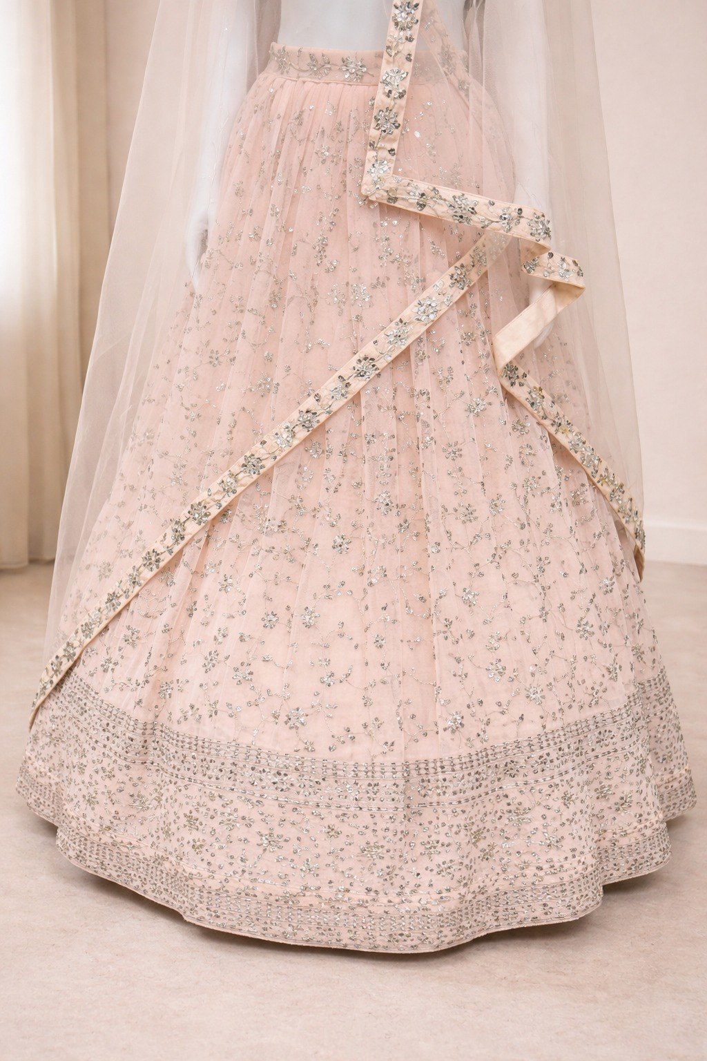 Premium Georgette Heavy Zari & Sequence Embroidery Lehenga Choli