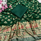 mono banglori with beautiful piping saree