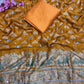 mono banglori with beautiful piping saree